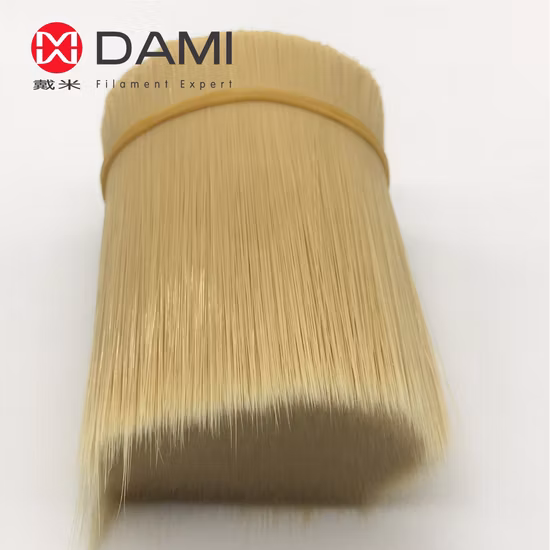 Kunststoffborsten, natürliche weiße Borsten, Nachahmung von Pinselfilamenten für Pinsel